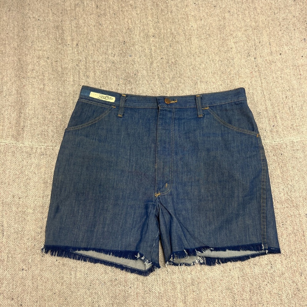 Vintage Red Kap Denim Shorts Mens‎ 34 Blue 1970s